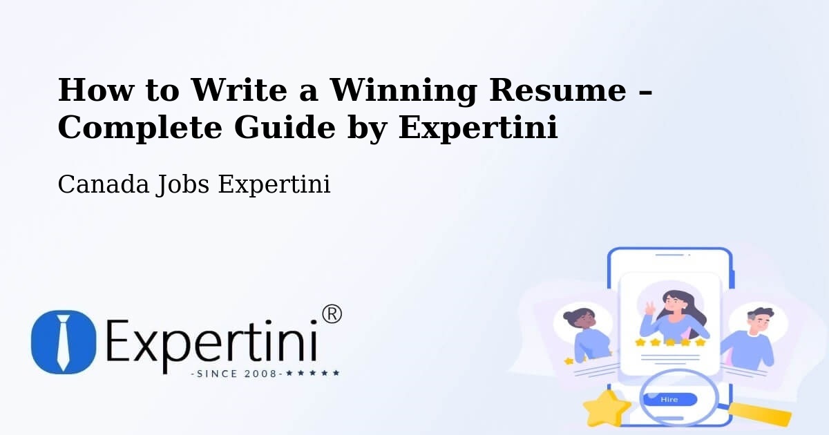Resume Writing Guide for Job Seekers – Cold Lake - Cold Lake, Canada Jobs Expertini